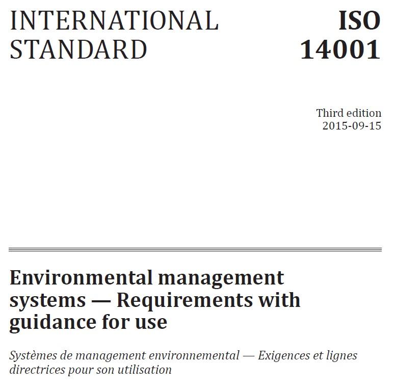 ISO 14001 Stabdard